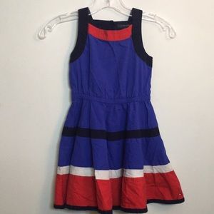Tommy Hilfiger Red White and Blue Cotton Dress: Size 6